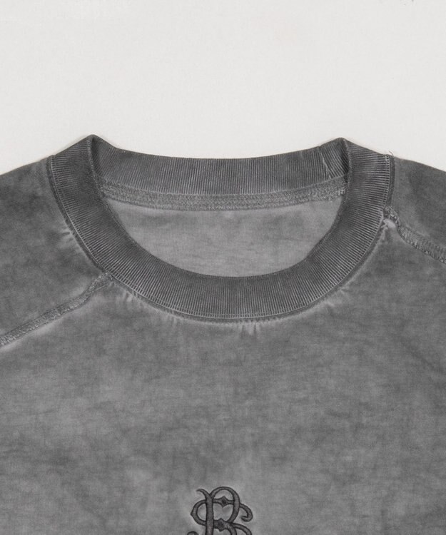 WEGO 【ユニセックス着用ITEM】コールドダイスウィッチングT（LS） グレー