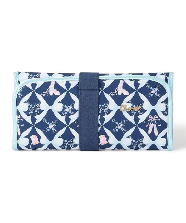 Chacott トゥリボンロールケース ネイビー