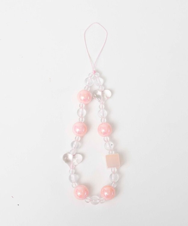 WEGO ビーズストラップキーホルダーB 柄1