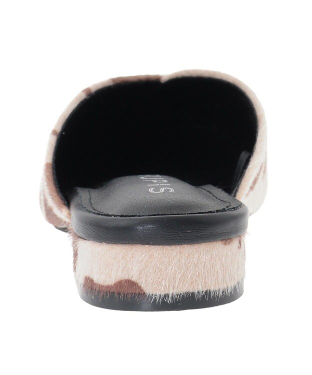 Green Parks ＲＵＰＩＳ．アニマル柄スクエアトゥミュール Brown