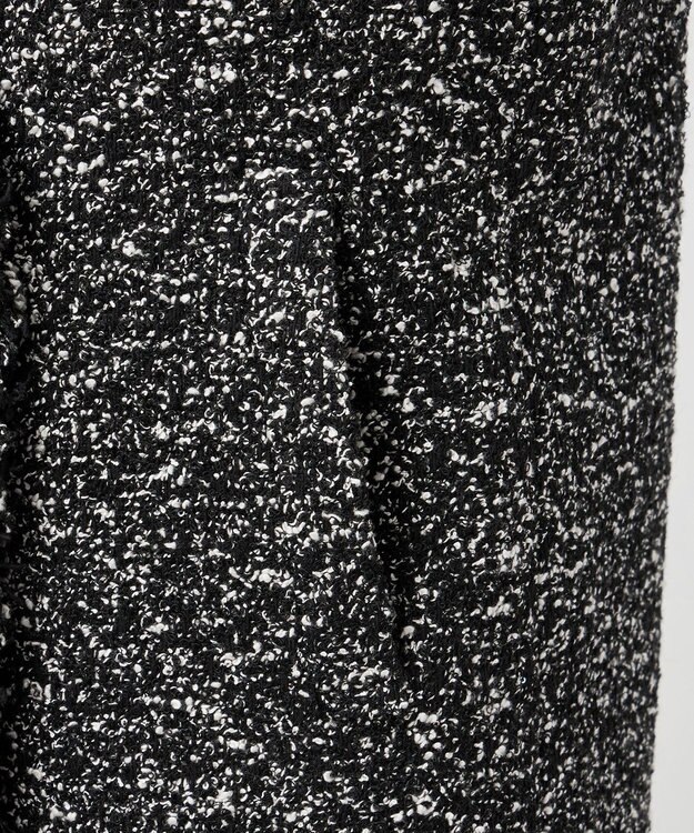 23区 L 【GOLD LABEL】CAMPOREバイカラーツイード ジレ モノトーン系