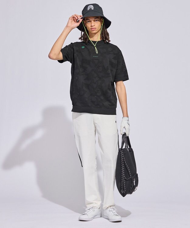 PW CIRCULUS 【MEN】サイドベンチレーションテーパードパンツ 2026年モデル ゴルフ ホワイト系