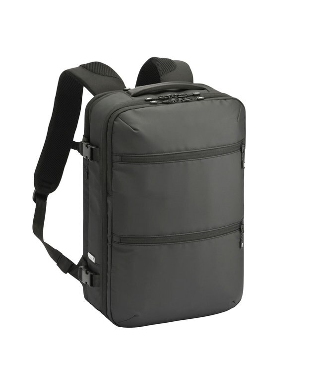 ACE BAGS & LUGGAGE 【真空圧縮】 ace. スペースオプト リュックサック B4サイズ 15.6インチPC 17901 エース ブラック