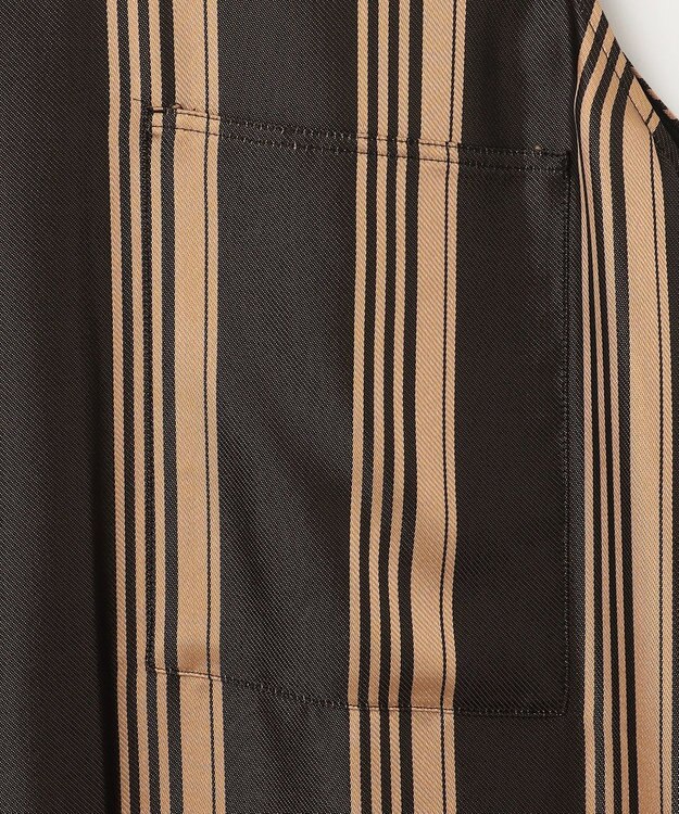 JOSEPH ビッグストライプ　ドレス Beige/black