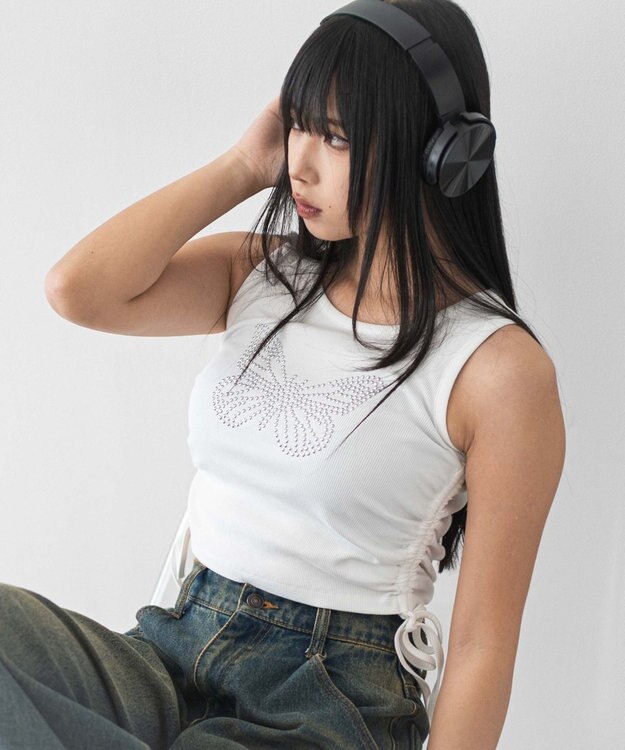 WEGO バタフライサイドドロストタンク ホワイト