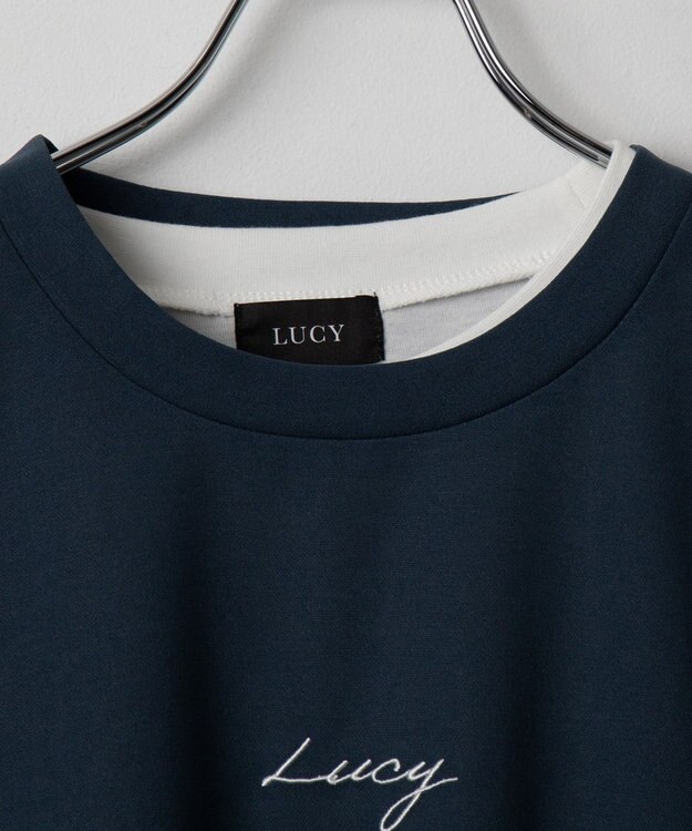 WEGO 【２点セット/LUCY】アンサンブルベスト（SS） ブルー