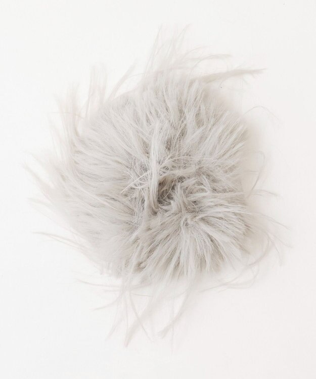 WEGO Lファーシュシュ ライトグレー