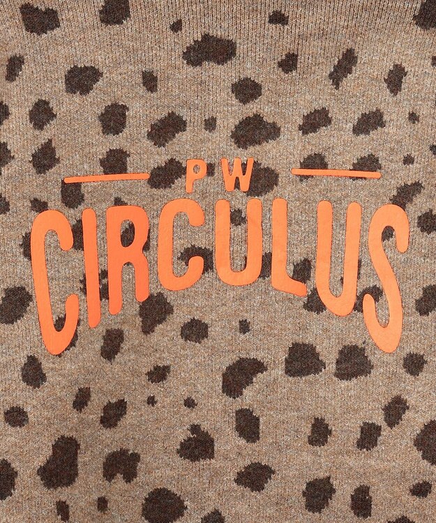 PW CIRCULUS 【WOMEN】SNOW LEOPARD柄フーディー ベージュ系5