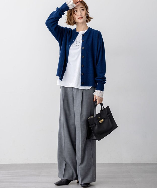 23区 フープトップ チェーン ネックレス シルバー系