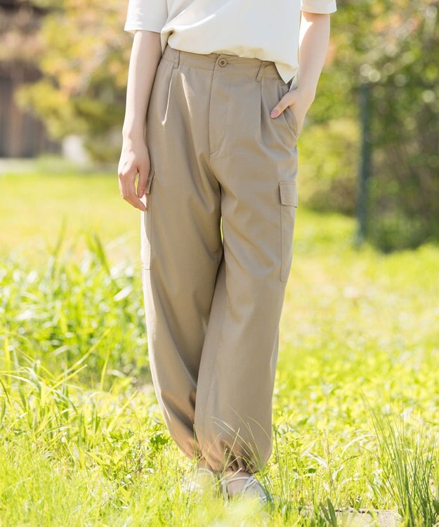 ONWARD Reuse Park 【23区】パンツ春夏 ブラウン