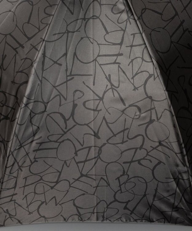 AURORA Beaurance（ビューランス）モノグラムプリント雨傘（長傘） ミディアムグレー