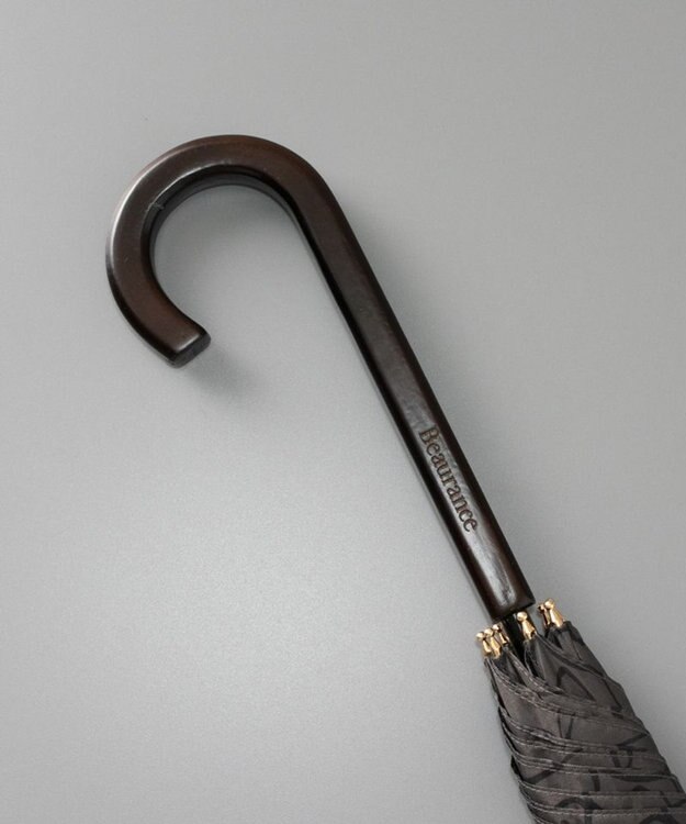 AURORA Beaurance（ビューランス）モノグラムプリント雨傘（長傘） ミディアムグレー