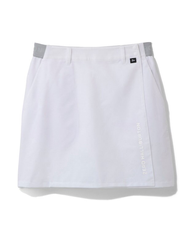 ZERO HALLIBURTON クールドッツカモフラスカート 82842 W4S8c レディースゴルフ ホワイト