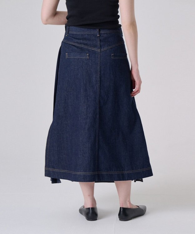Ripo trenta anni ASYMMETRY デニムスカート INDIGO