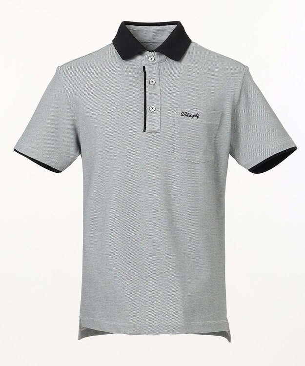 23区GOLF 新色追加！全色揃えたくなる逸品【MEN】【WEB限定/消臭/UV/吸汗速乾】カノコポロシャツ グレー系