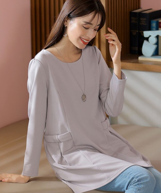 Tiaclasse 【安田美沙子さん着用・日本製】プレートリングネックレス シルバー