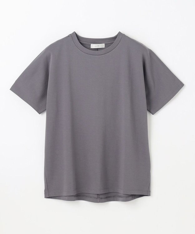 ANY 【新色追加/10色展開/洗濯機可/UVケア/接触冷感】プレミアムベーシック半袖Tシャツ チャコール