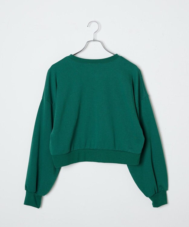 WEGO クロップドスウェット グリーン