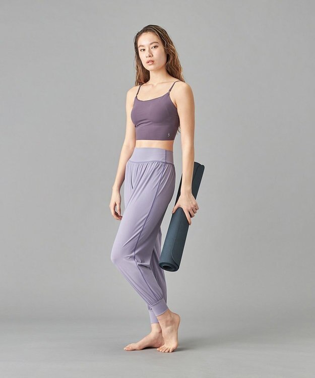 Chacott ZEN ジョガーパンツ モーブ