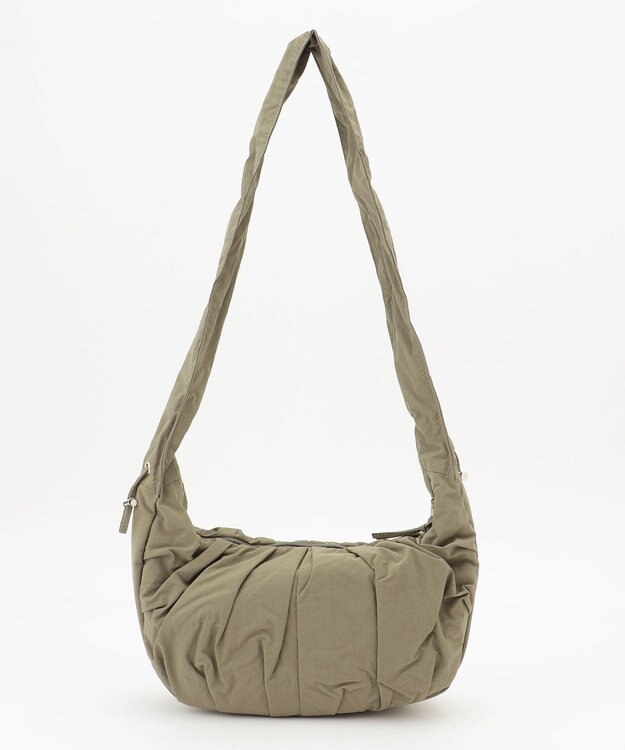 LA BAGAGERIE 【maison vert】 【軽量/多収納】ギャザーワンショルダー　Small カーキ