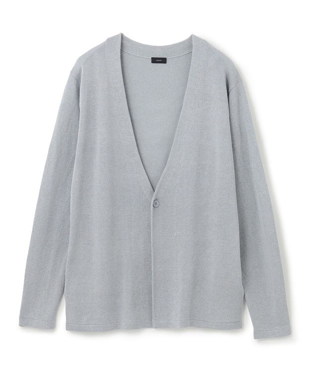 JOSEPH HOMME ドライペーパープレーン 　ニットカーディガン サックスブルー系