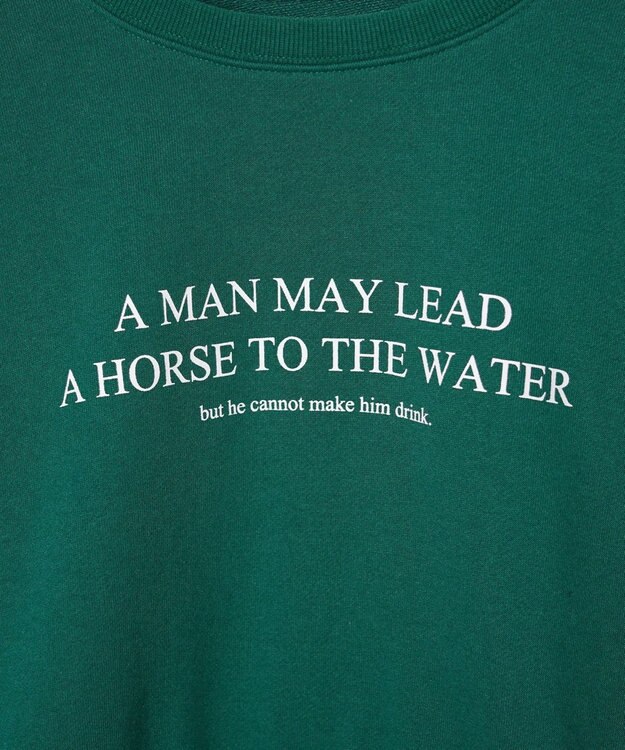 WEGO クロップドスウェット グリーン