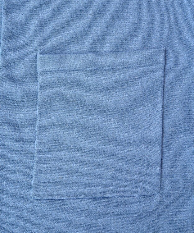 YECCA VECCA スリットミドル丈カーディガン Blue