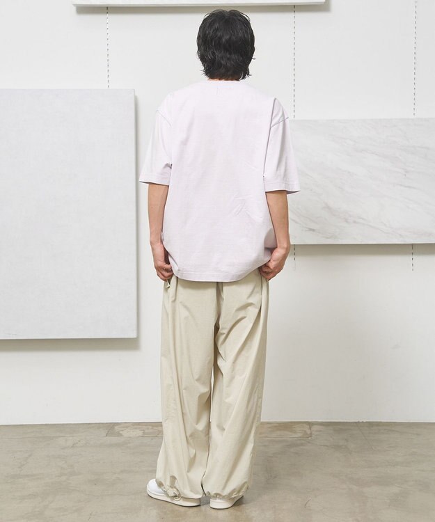 J.PRESS YORK STREET 【UNISEX】YALEブルドックプリント Tシャツ ライラック