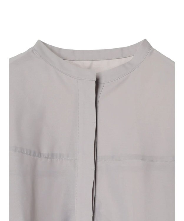 earth music&ecology シャツブルゾン Light Gray