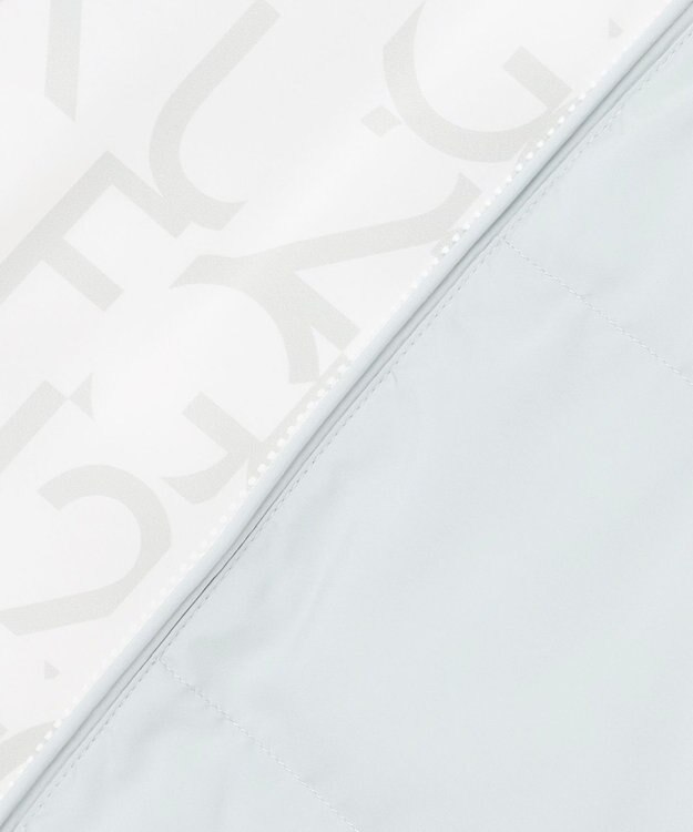 23区GOLF 【MEN】中綿リバーシブルベスト ライトグレー系