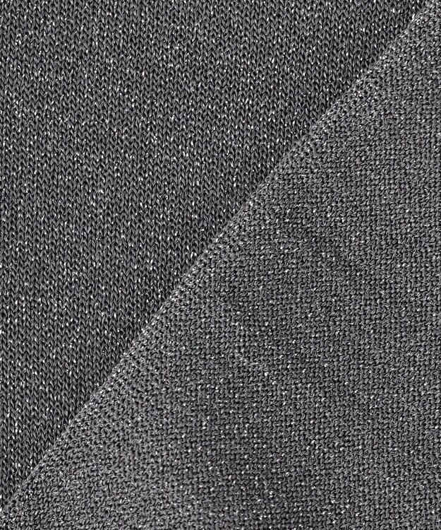 自由区 【カトリエムブーケ】Cardigan etincelant  シャイニーカーディガン グレー