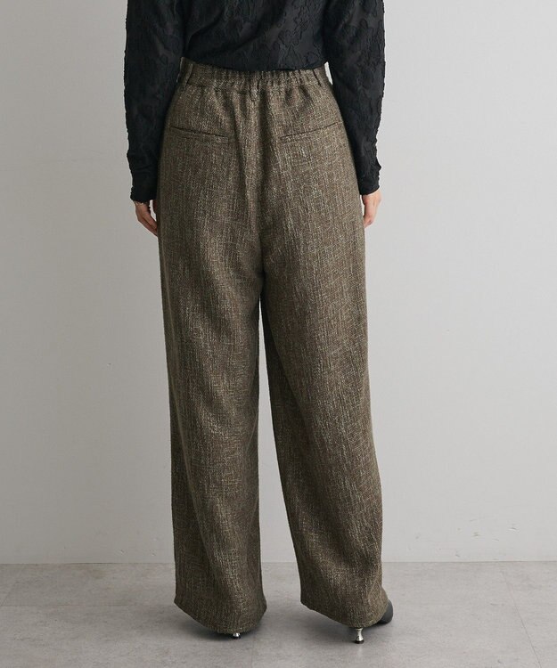 CRAFT STANDARD BOUTIQUE ツイードパンツ Dark Brown