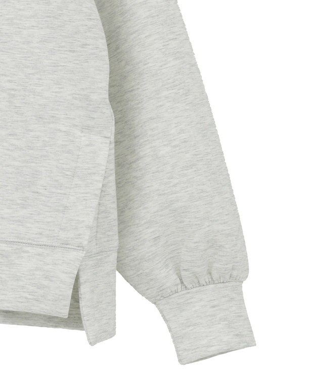 AMERICAN HOLIC サイドスリットダンボールプルオーバー Gray Mixture