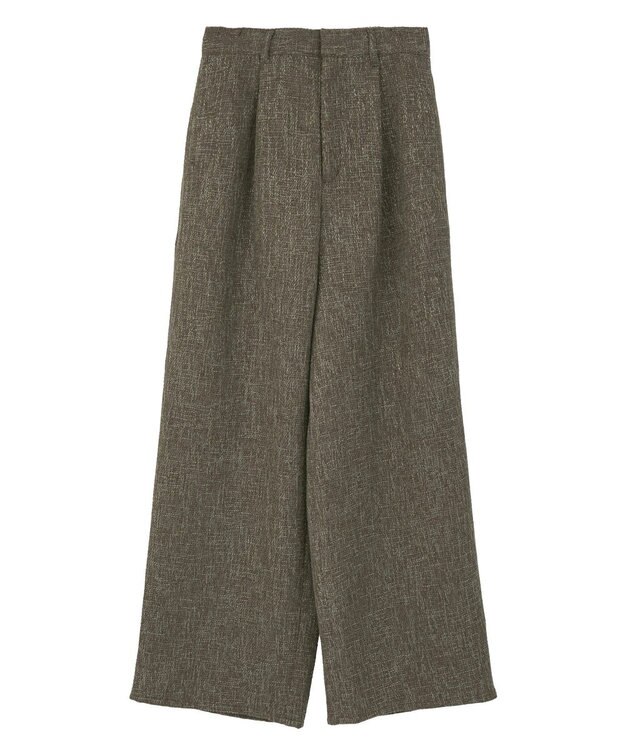 CRAFT STANDARD BOUTIQUE ツイードパンツ Dark Brown