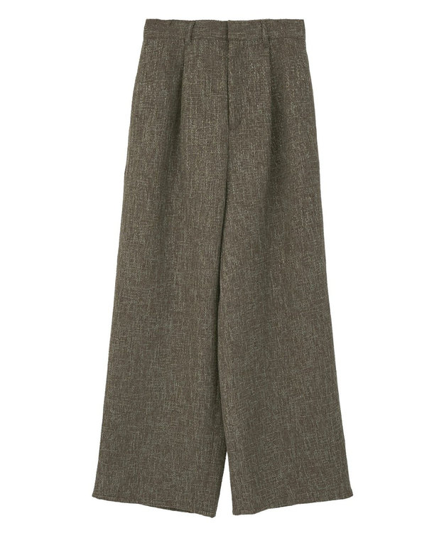 CRAFT STANDARD BOUTIQUE ツイードパンツ Dark Brown
