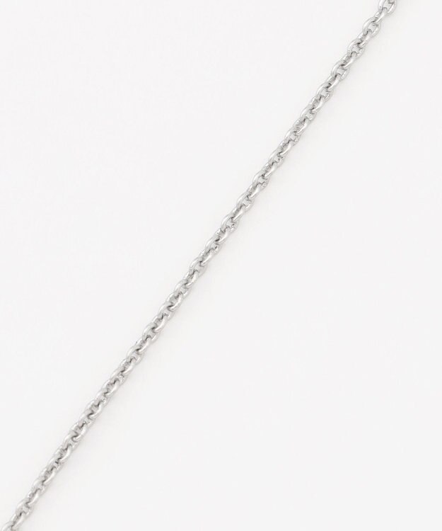 自由区 オーバルアセチメタル ネックレス マットシルバー