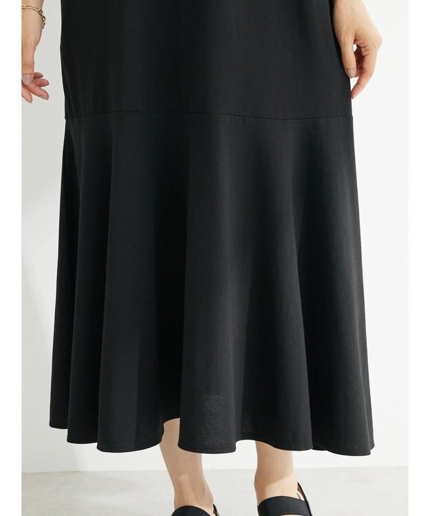 Green Parks マーメイドカットワンピース Black