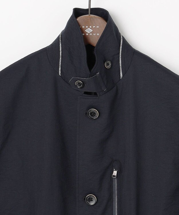 JOSEPH ABBOUD 【ストレッチ/7ポケット】ハイパワーピケストレッチアクティブレジャー ジャケット　26SSモデル ネイビー系