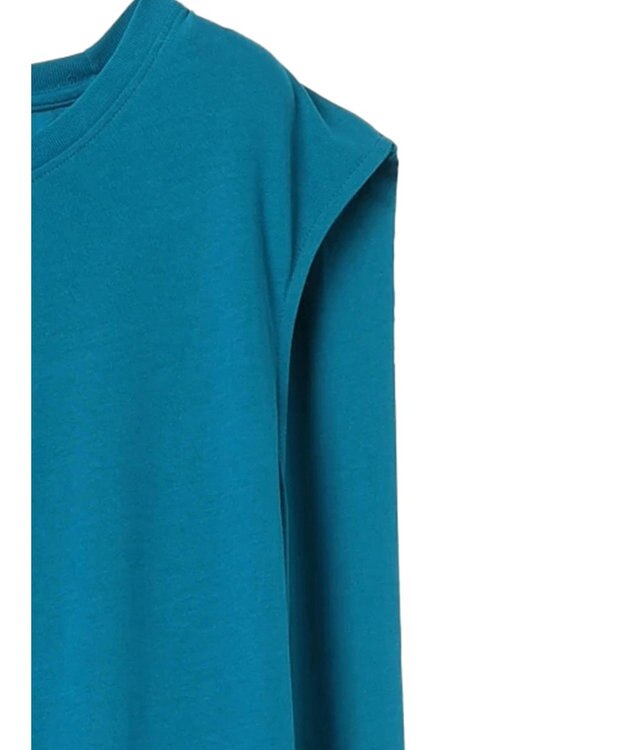 AMERICAN HOLIC ショルダータックノースリーブワンピース Blue Green