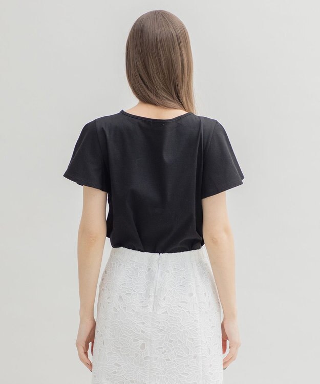 TOCCA 【洗える！】AIR TEE Tシャツ ブラック系