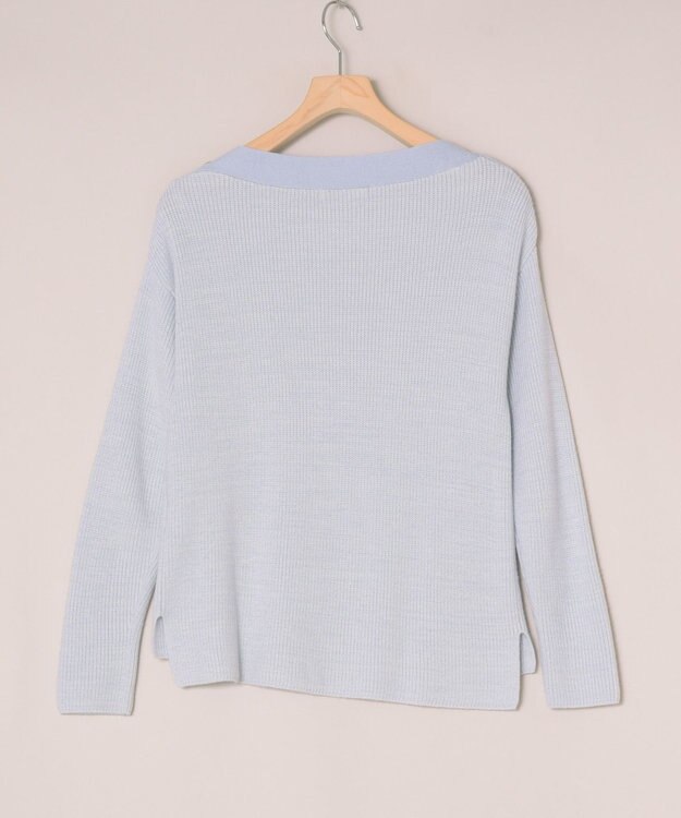 ONWARD Reuse Park 【組曲】ニット春夏 ブルー