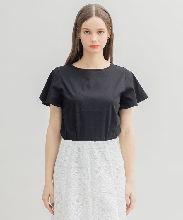 TOCCA 【洗える！】AIR TEE Tシャツ ブラック系