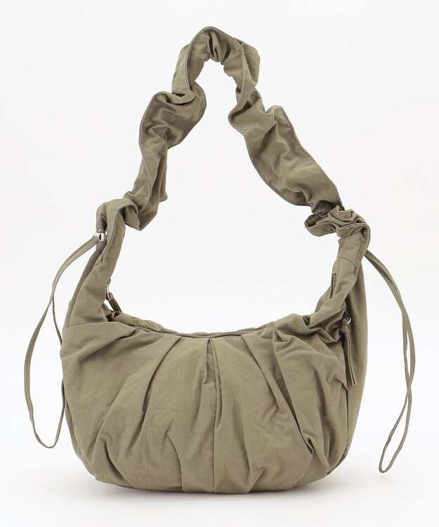 LA BAGAGERIE 【maison vert】 【軽量/多収納】ギャザーワンショルダー　Small カーキ