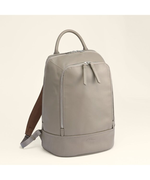 ACE BAGS & LUGGAGE W&.Day/Night ピルクエット レザーリュック A4サイズ 13.3インチPC収納 19011 ダブルアンドデイナイト グレージュ