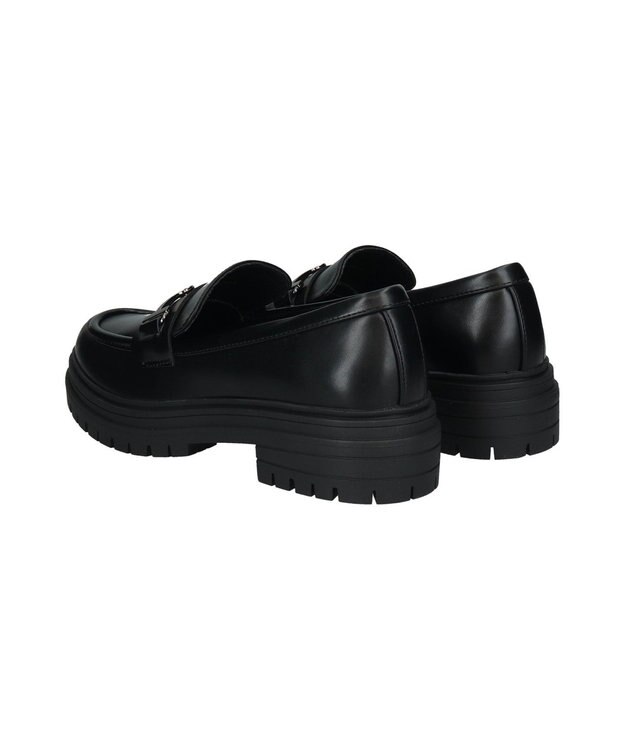 Bridget Birkin 【Round About】ボリュームソールビットローファー ブラック