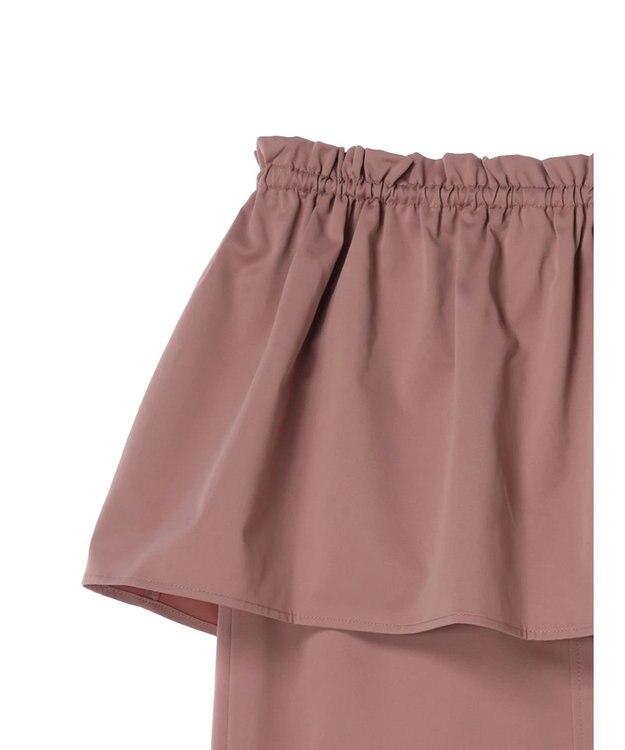 Green Parks ・ＳＵＧＡＲ　ＳＰＯＯＮ　３ｗａｙペプラムスカート Pink