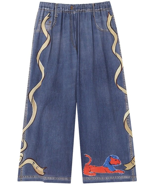 tsumori chisato SLEEP ツモリチサト ボトムス 8分丈 ルームウェア レディース UOT159 /ワコール コン