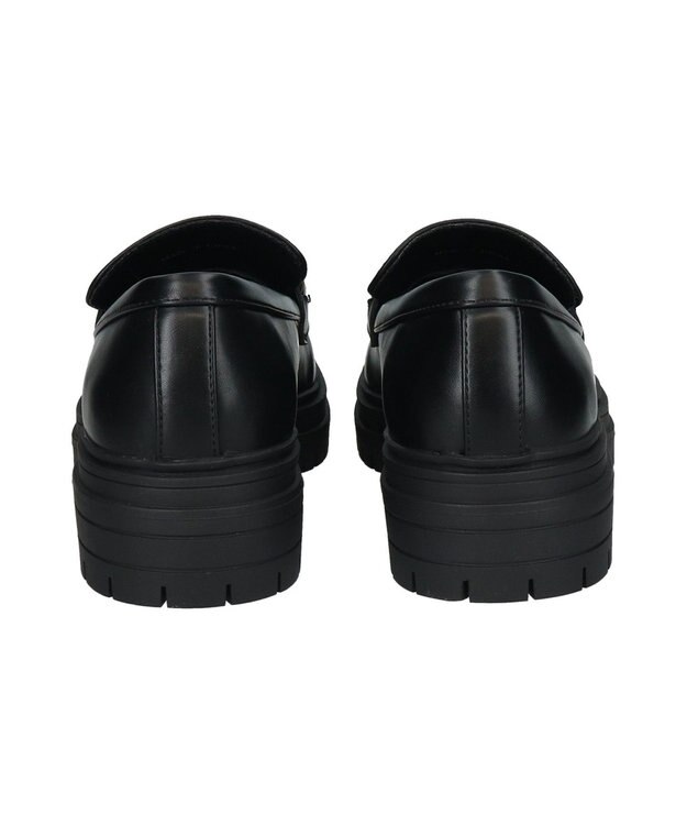 Bridget Birkin 【Round About】ボリュームソールビットローファー ブラック