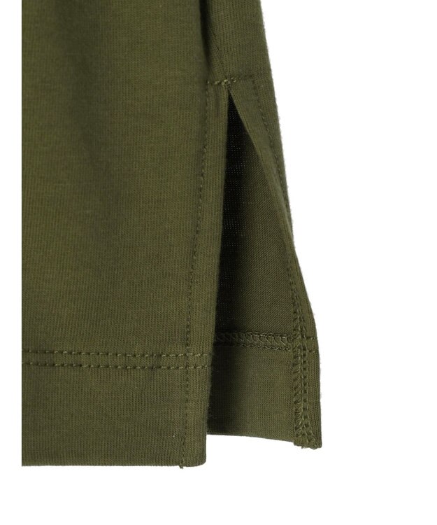 Green Parks ・ＳＵＧＡＲ　ＳＰＯＯＮ　フリンジフレンチＴシャツ Khaki