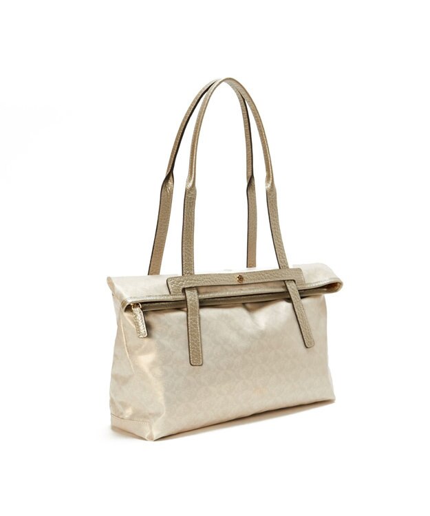 PELLE BORSA サイズチェンジトートバッグ  Alive アライブ 4442 シャンパンゴールド